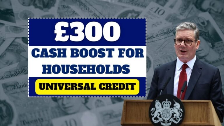 £300 Cash Boost for Universal Credit Households