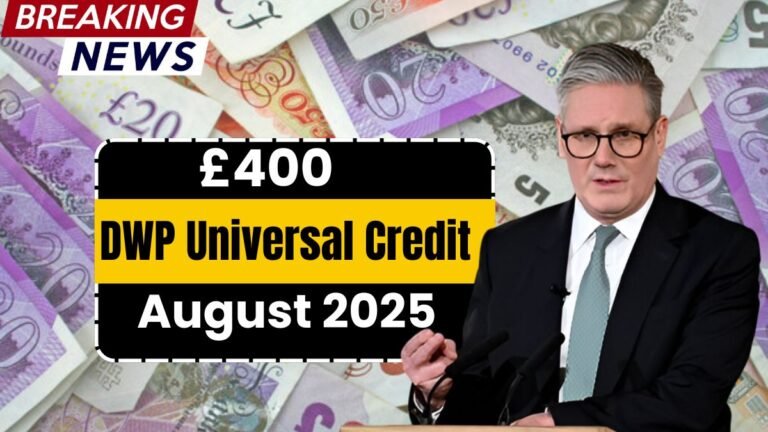 £400 DWP Universal Credit August 2025 - Check If You’re Eligible