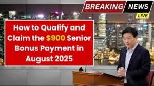 How to Qualify and Claim the $900 Senior Bonus Payment in August 2025