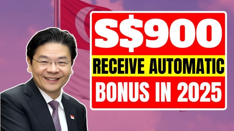 Seniors in Singapore to Receive Automatic S$900