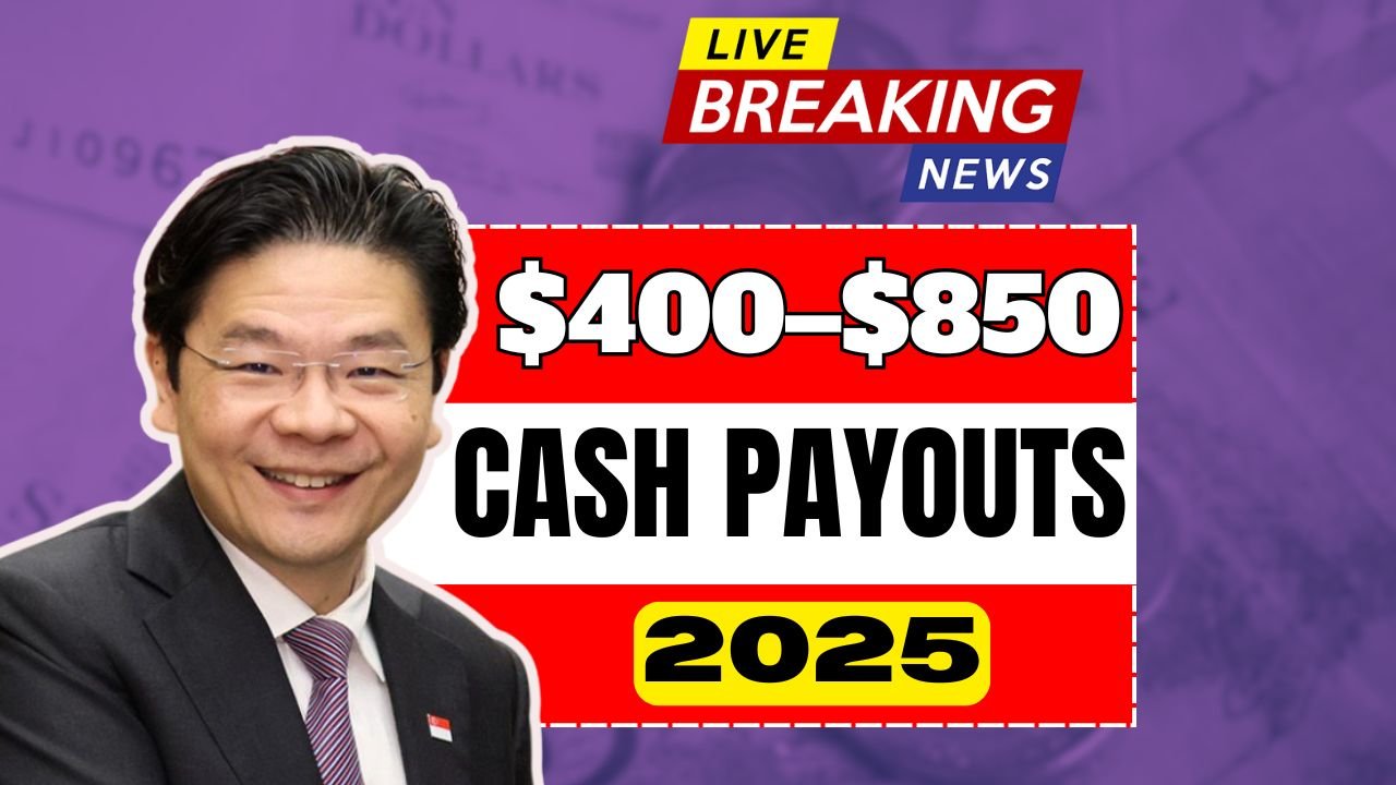 Singapore Confirms $400–$850 Cash Payouts in 2025: Eligibility And Payment Details