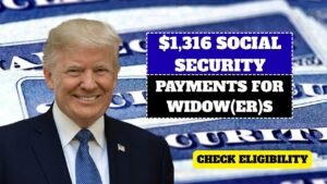 $1,316 Social Security Payments for Widow(er)s: How to Get it? Check Eligibility Criteria!