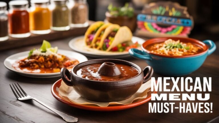What’s on a Traditional Mexican Menu? A Complete Guide