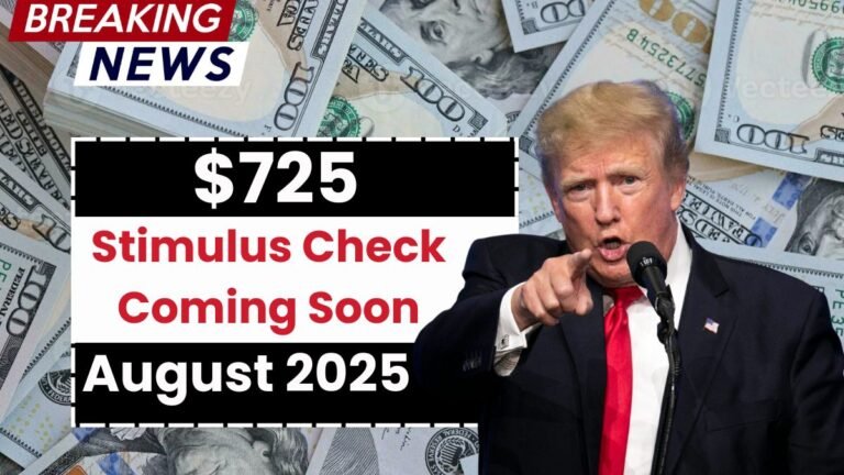 $725 Stimulus Check Coming Soon: When Will You Get Your August Payment?
