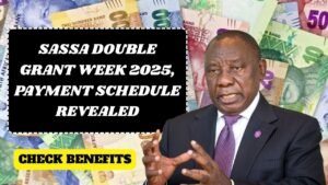 SASSA Double Grant Week 2025, Payment Schedule Revealed, Check New Benefits