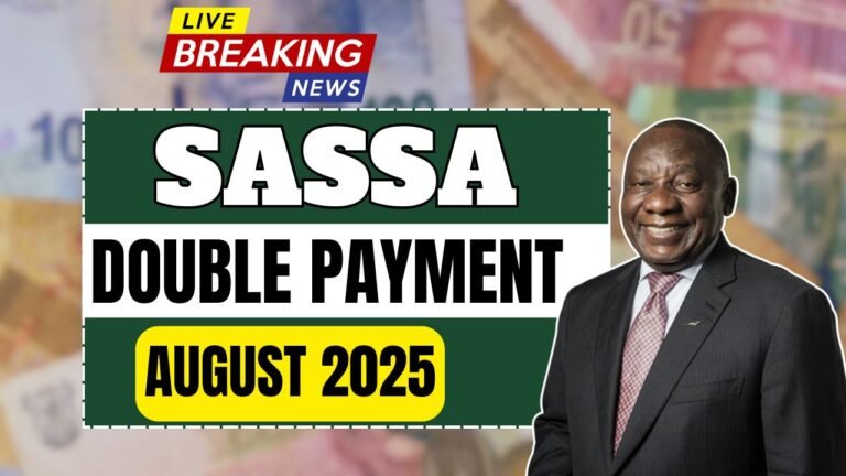 SASSA Double Payment in August 2025? What You Need to Know