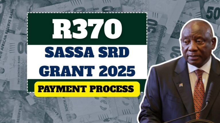 SASSA R370 SRD Grant 2025